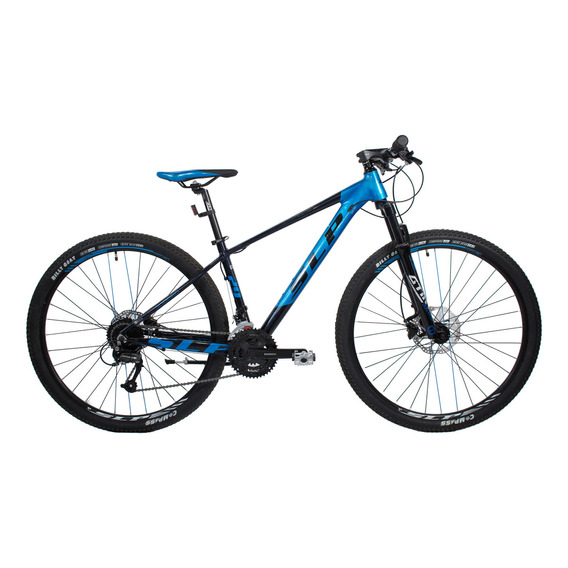 Bicicleta Slp 300 Pro Mtb 29v Shimano Altus Freno Hidráulico Color Azul-negro Tamaño Del Cuadro M