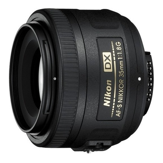 Lente Nikon Af S Dx 35mm F/1.8g +  Parasol Reflex 