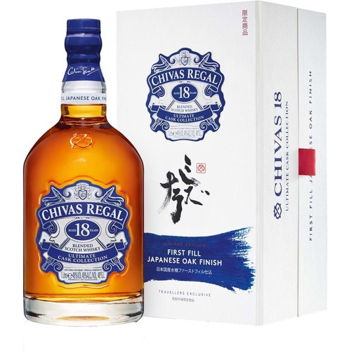 Whisky Chivas Regal 18 Años First Fill Japanese Oak Finish