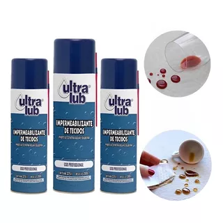 Impermeabilizante De Tecidos 325ml Ultra Lub Com 3 Unidades