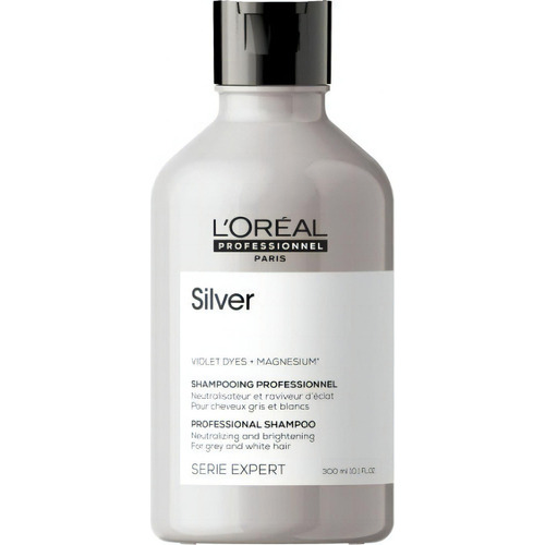 Shampoo Silver Matizador 300ml Loreal Profesional Serie Expert