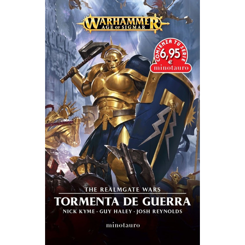 Cts Age Of Sigmar 1: Tormenta De Guerra, De Guy Haley. Editorial Minotauro, Tapa Blanda En Español