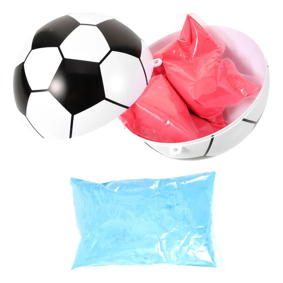Balón De Futbol Para Revelación De Sexo Bebe Niño Rosa