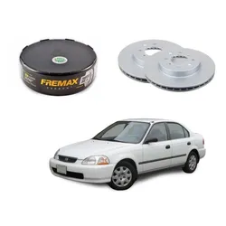  Disco Freio Dianteiro Civic 1.5 1.6 1992 A 2000