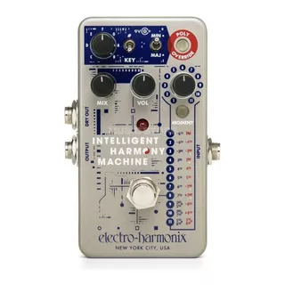 Pedal Ehx Intelligent Harmony Machine Harmonizer/pitch Shift Cor Prata