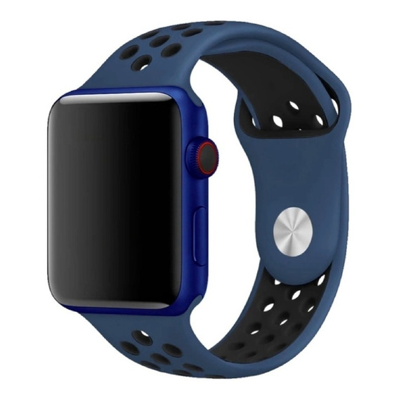 Malla Reloj Silicona Compatible Apple Watch 42 44 45 Mm