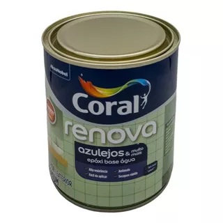 Epóxi Renova Azulejos B/ Água Br Branco 900ml Coral