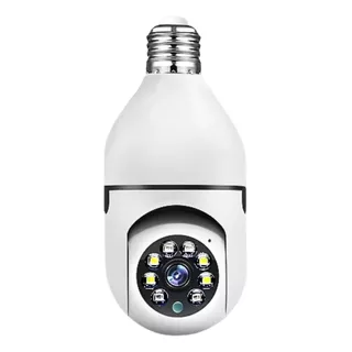 Camera Wifi Lampada Segurança 360 Full Hd Visão Noturna