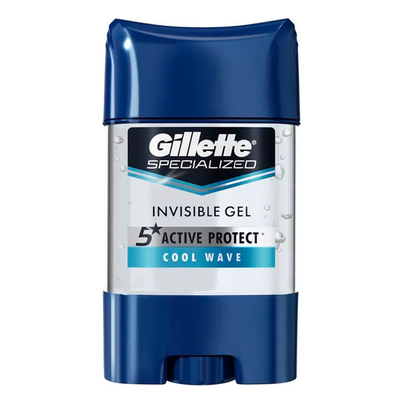 Antitranspirante Gel Gillette Clear Cool Wave 82g
