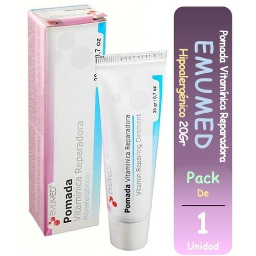  Emumed Pomada Vitamínica Reparadora 20 Gr Tipo de envase Pote