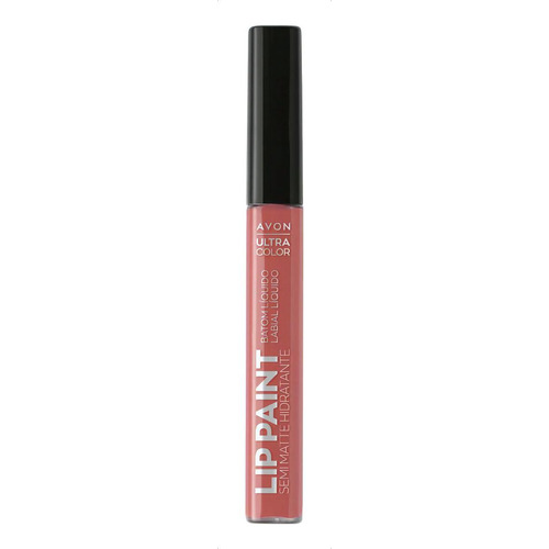 Avon Lip Paint Labial Líquido Semi Matte Hidratante Color Candy pink