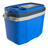 Caixa Térmica Suv 20 Litros Cooler Termolar Azul E Cinza