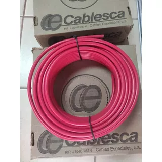 Cable De Bateria Numero 4 Negro Y Rojo
