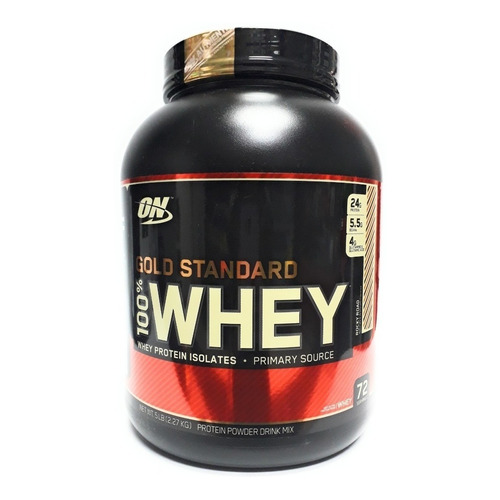 Suplemento en polvo Optimum Nutrition  Proteína Gold Standard 100% Whey proteína sabor rocky road en pote de 2.27kg