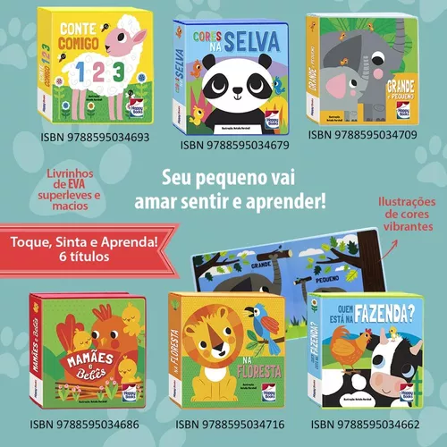 TOQUE E SINTA - FLORESTA ANIMAIS FOFINHOS