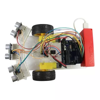 Kit Robot Evasor De Obstáculos Para Arduino+tutorial+código