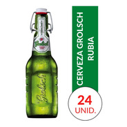 Cerveza Grolsch 450ml Botella Con Tapa Ceramica Pack X 24u.