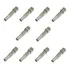 Conector Bnc Com Mola E Parafuso 4mm Cftv Com 50 Peças