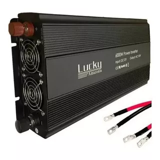 Inversor De Voltagem 6000w 24v 110v Lucky