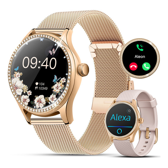 Smartwatch 1.38'' Reloj Inteligente Bluetooth Llamadas Alexa