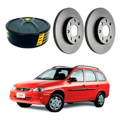  Disco Freio Dianteiro Corsa Wagon 1.0 1.6 1997 A 2002
