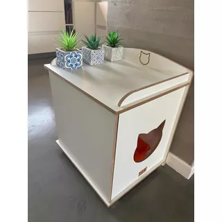 Mueble Sanitario Cerrado Para Gatos