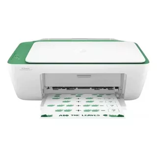 Impresora Multifuncion Color Hp Deskjet 2375 Ink Escaner Usb Color Blanco/verde