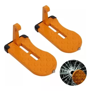 Degrau Pedal Pedaleira Apoio Rack Teto Dobrável Portas Carro