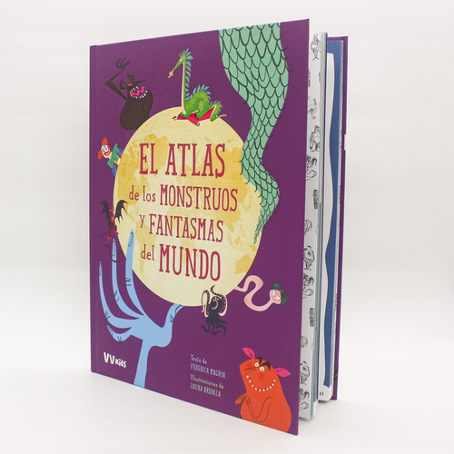 El Atlas De Los Monstruos Y Fantasmas Del Mundo - Vv Kids At