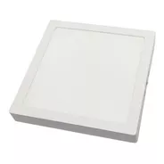 Aplique Panel Plafón Led 36w Cuadrado 45x45 Aluminio Blanco