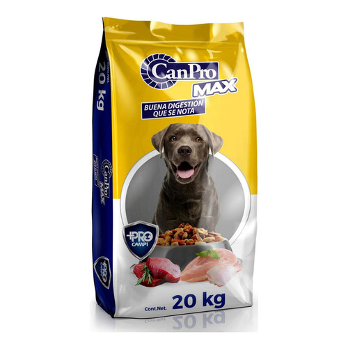 Alimento Croquetas Perro Can Pro Max Adulto Proteína 20 Kg