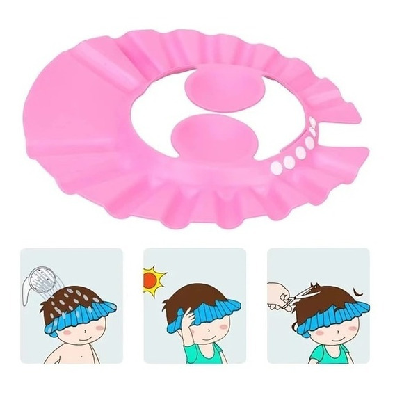 Gorro Visera De Baño Ducha Gorro Para Ducha Bebe