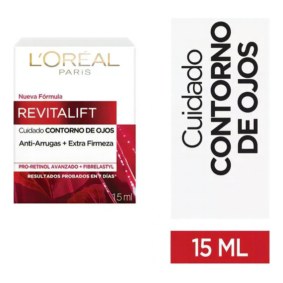 Contorno De Ojos L'Oréal Paris Anti-arrugas Revitalift 15ml