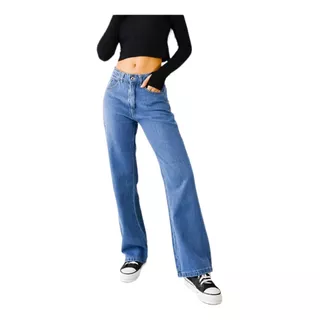 Jean Mujer Clasico Denim Mom Súper Cómodos Variedad De Talle