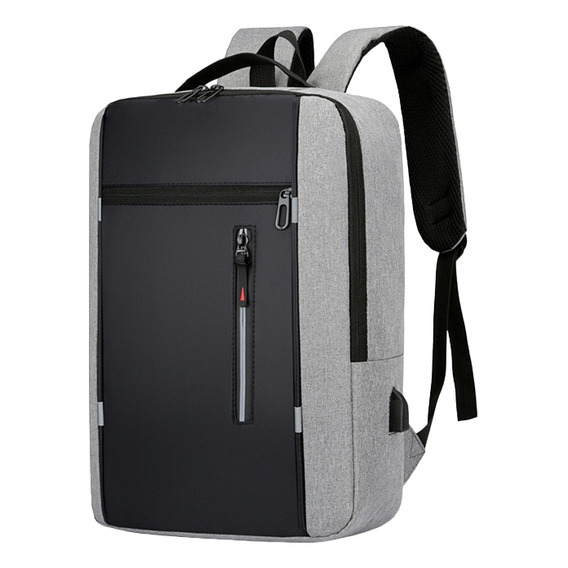 Bolso Morral Portatil Impermeable Con Cagador Usb Antirrobo 