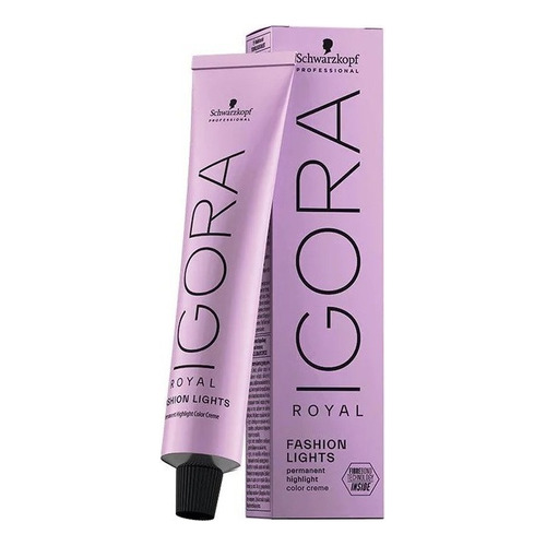 Kit Tintura Schwarzkopf Professional  Igora royal Specialities fashion lights tono l-77 mechas cobrizo intenso para cabello