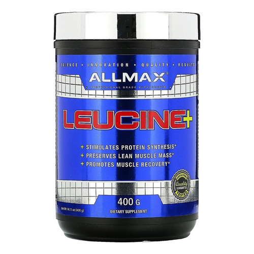Allmax Leucine+ 400 Gramos Leucina Oferta Sabor Sin sabor