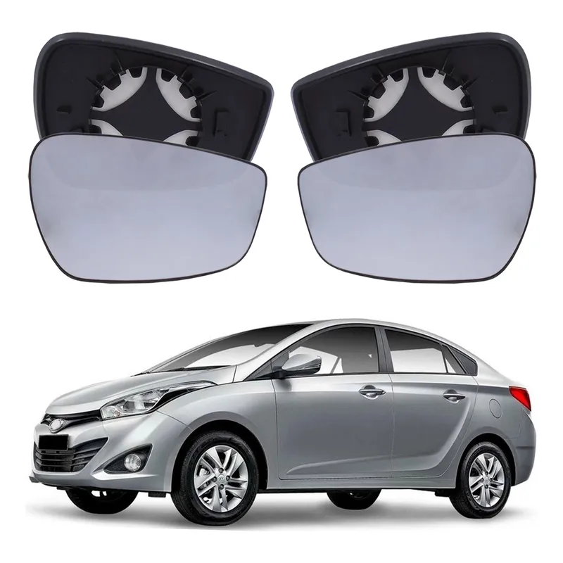 Par Lentes Retrovisor Hb20s 1.0 1.6 2013 A 2015