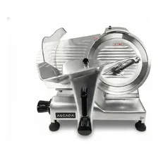 Cortadora De Fiambre Profesional Ascada Slicer 300 Plateado
