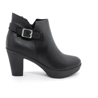 Botinetas Botas Lady Stork Cintos Urbanos Mujer Becca.