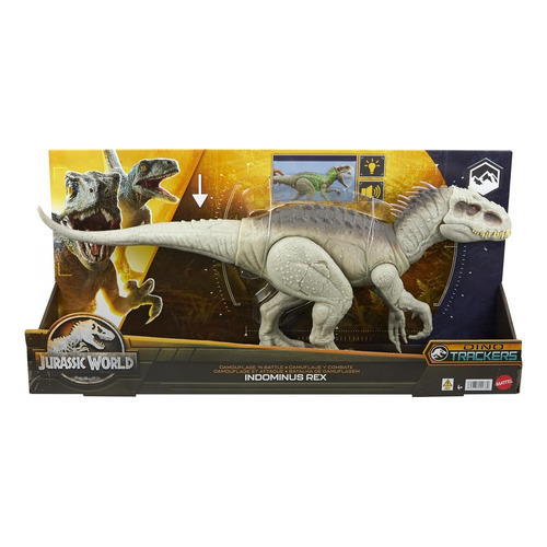 Indominus Rex Dino Jurassic World Mattel Camou Hoy X Flex