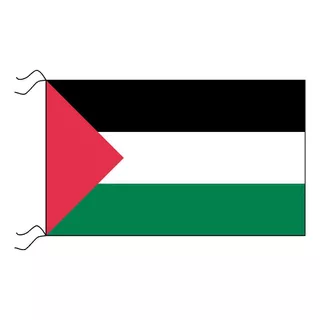 Bandera De Palestina Estampada De 150 X 90 Cm