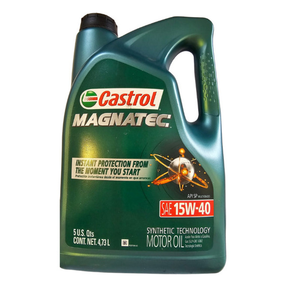 Aceite Castrol Magnatec Tecnología Sintético  15w40 4.73l