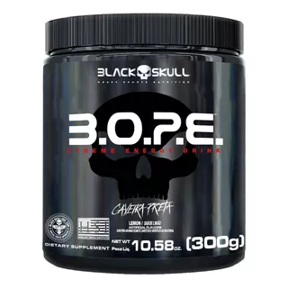 Pré-treino Bope Limão 60 Doses - 300g Black Skull