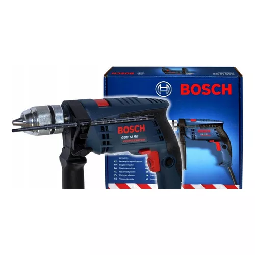 Rotomartillo Bosch GSB 13 RE De 750W + 10 Brocas HSS 9/32