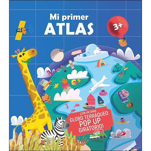 Mi Primer Atlas, De Hawcock David. San Pablo Editorial, Tapa Blanda, Edición 1 En Castellano, 2023