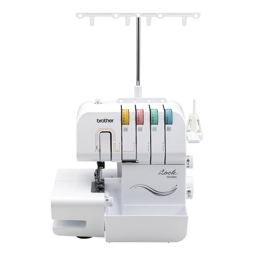 Máquina de coser overlock Brother 1034D portable blanca 110V