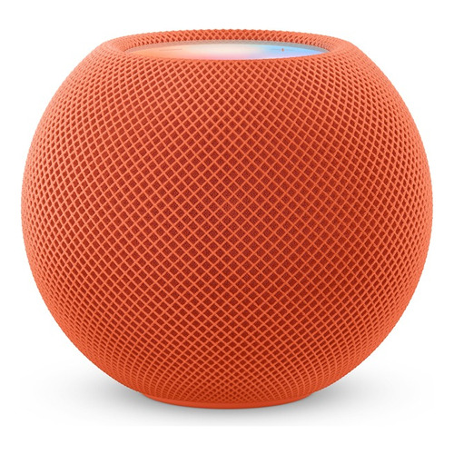 Bocina inteligente Apple HomePod Mini con asistente virtual Siri color naranja 100V/240V