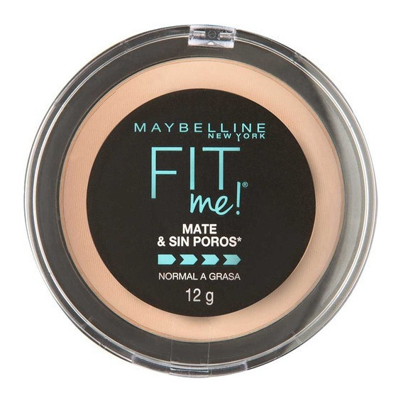 Polvo Compacto Maybelline Fit Me Mate & Sin Poros 12g