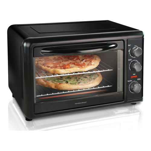 Horno de mesa eléctrico Hamilton Beach 31101 32L negro 120V